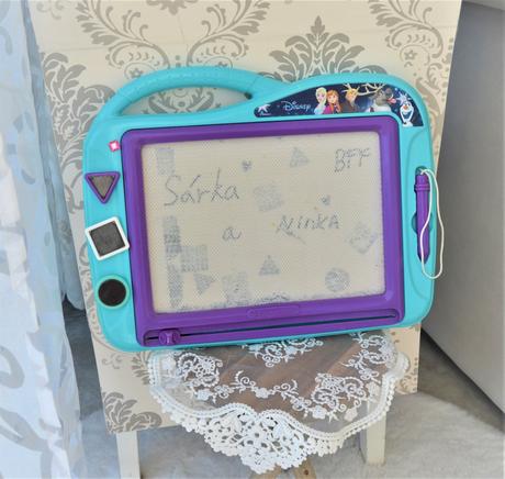 Kresliaca tabuľa frozen,