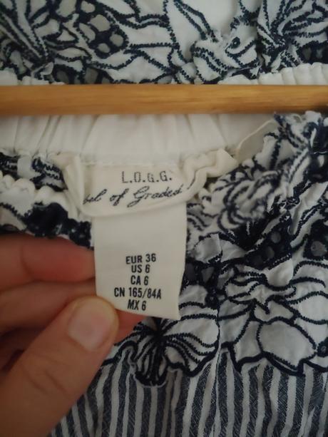 Viskózové letné šaty, h&m,s