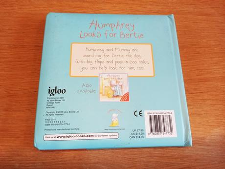 Humphrey looks for bertie - leporelo s flapmi, 