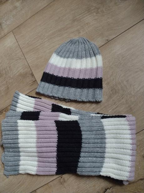 Súprava , čiapka + šál, s