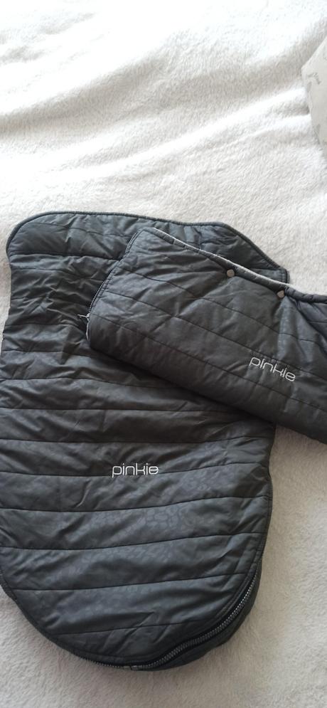 Set nanožník a rukávnik pinkie, pinkie