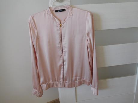 Saténová ležerná mikinka-trikot-34/36v gina, gina,36