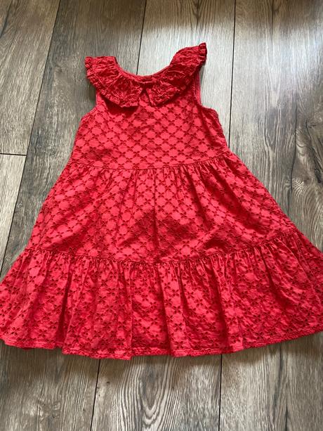 Krásne červené šaty, f&f,116