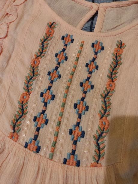 Vyšívana blúzka, tunika 140/146, st. bernard,140