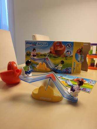 Playmobil aqua 123 - vodná hojdačka s krhličkou,