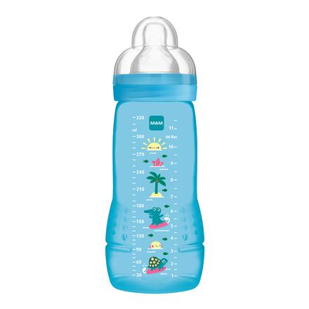 Mam detská fľaša easy active pattern modrá 330ml,, mam