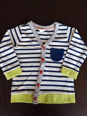 Tenší pasikavy svetrík, h&m,86