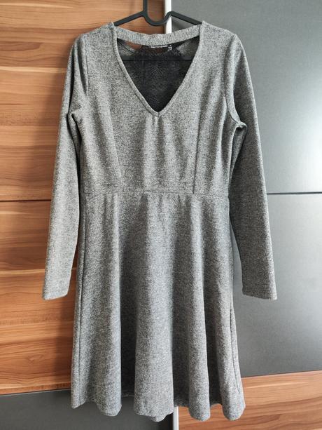 Šaty s efektnou čipkou, orsay,38