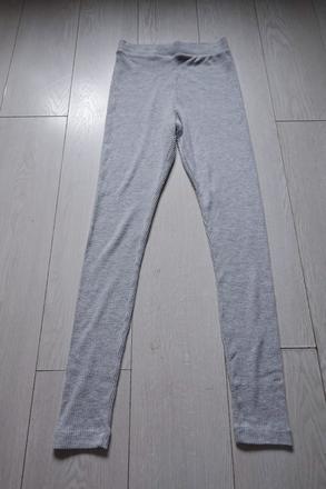 Mäkké vrúbkované legíny h&m, h&m,m