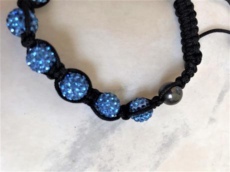 Uťahovací štrasový náramok, 