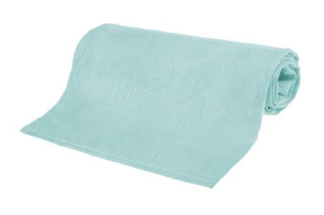 Bocioland bambusová plienka 30x30cm oblaky aqua,