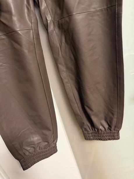 Kožené joggers mac, mac,42