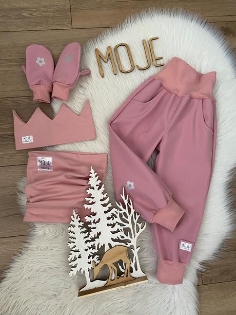 Softshellove nohavice, 92 - 128