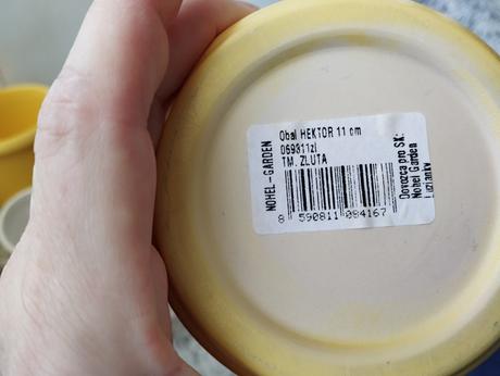 Kvetináče  keramické,obaly žltej  farby rôzne, 