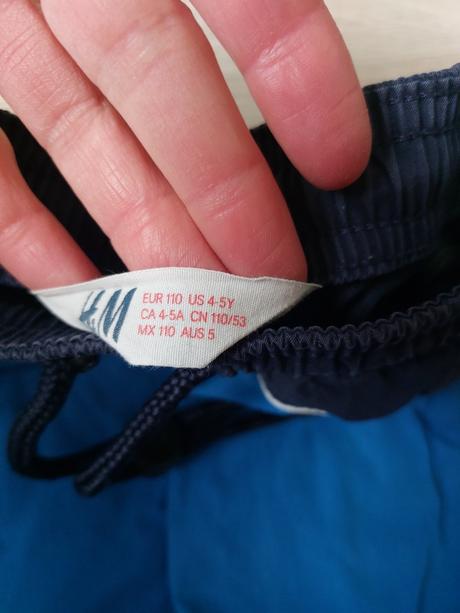 Tenké nohavice, h&m,110