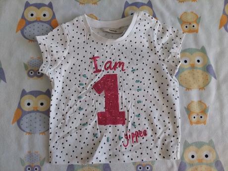 Tričko 1.narodeniny zn.george veľ.80, george,80