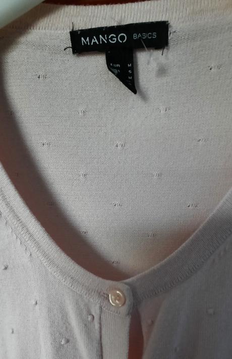 Bledoružový sveter mango m-l, l