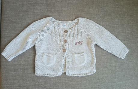 Krásny svetrík a šaty pre dievčatko zn.levis, levis,74
