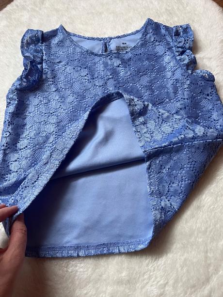 H&m čipkovaný top, h&m,134