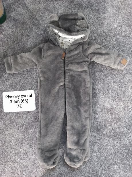 Plysovy overal, f&f, 68, f&f,68