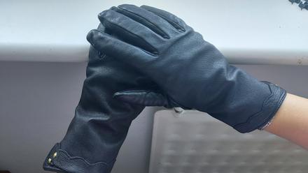 Damske kozene rukavice kvalitne, s