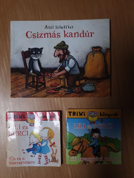 3x gyerek konyvecske axel scheffler 2xtrixi, 