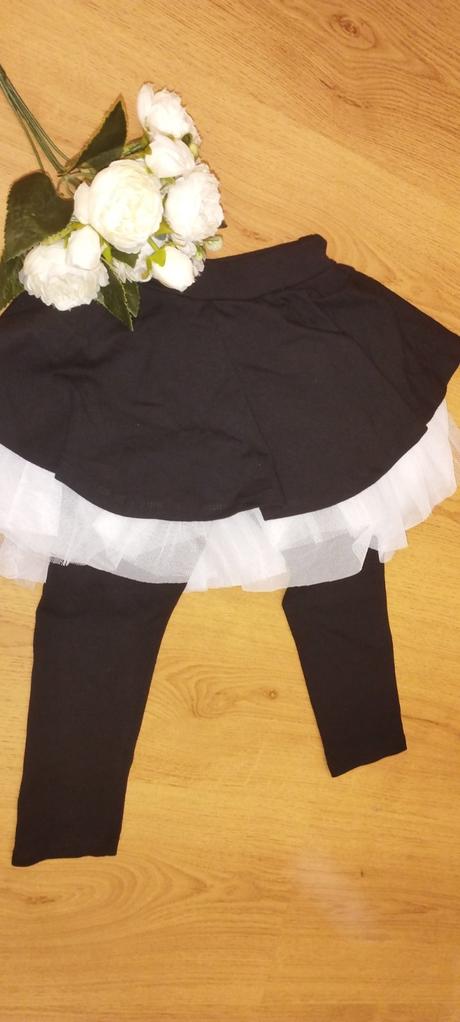 Štýlové legíny s tylom, 98