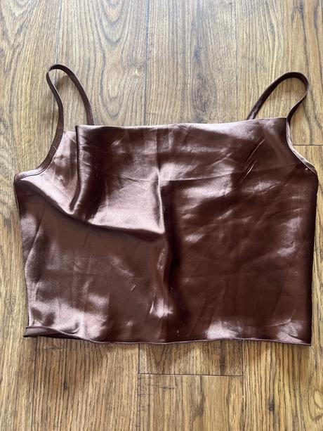 Saténové tielko, xs