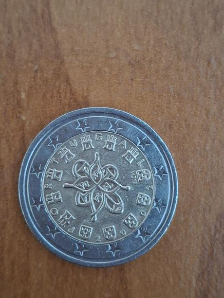 2 euro minca portugalsko 2002,