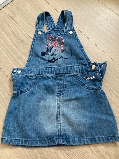 Sukňa riflová na traky, disney,86