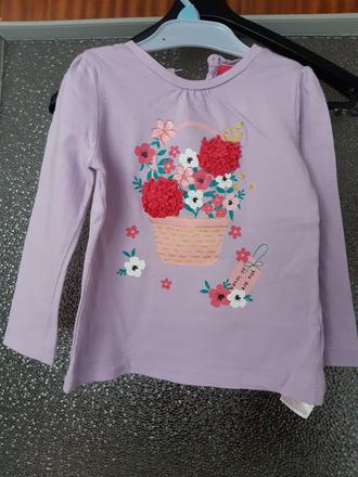 Tričko s kvetinkami, pepco,92