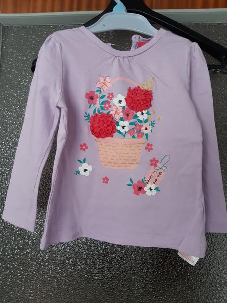 Tričko s kvetinkami, pepco,92