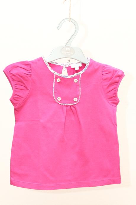 Jacadi - cyklámenové tričko, jacadi,98