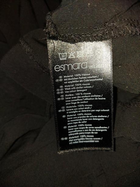 Letný čierny overal - esmara, esmara,s