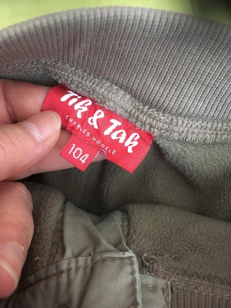 Parádne podšité nohavice, tik & tak,104