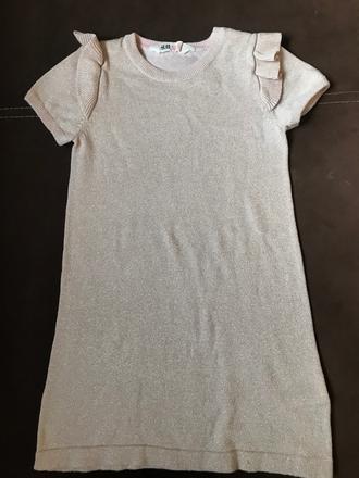 Trblietave šaty, h&m,110