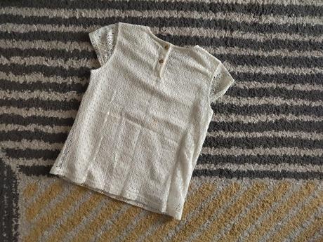 Čipkovaný top lindex, lindex,128