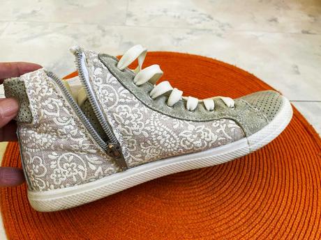 Ľanové kotníkové tenisky č. 37-37,5, 37