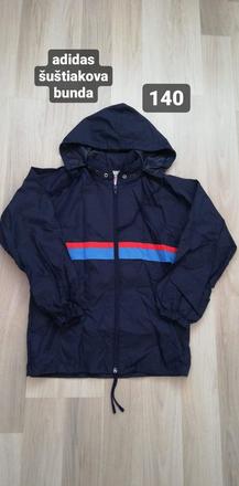 Šuštiaková vetrovka adidas, adidas,140