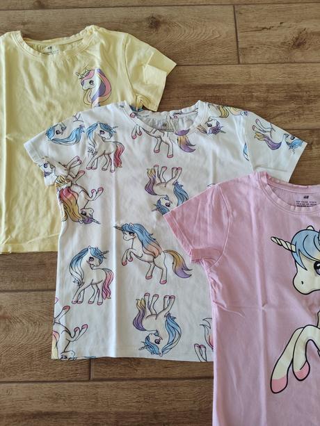 Tričká 3ks h&m, h&m,140