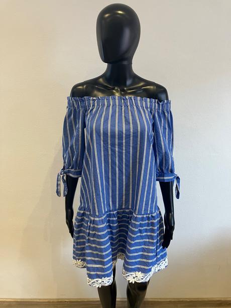 Dámske košeľové šaty pásikavé reserved (36), reserved,s