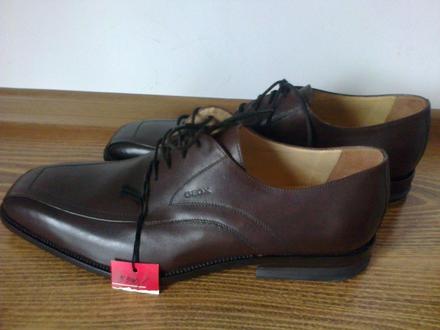 Hnedé pánske mokasíny, geox,45