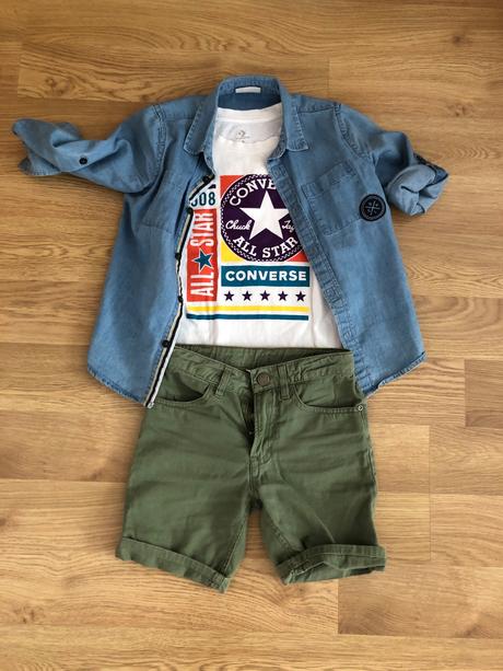 Chlapčenské kraťasy, h&m,104