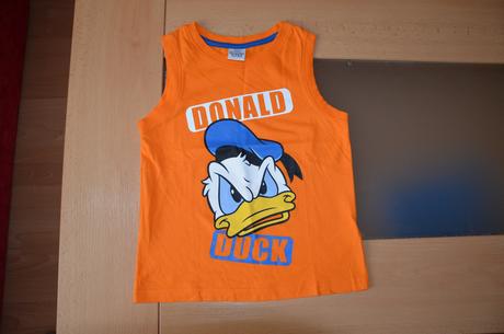 Tričko oranž donald, disney,122