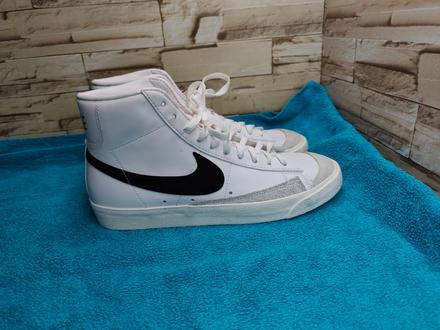 Nike 44 - pánske kožené biele tenisky, nike,44