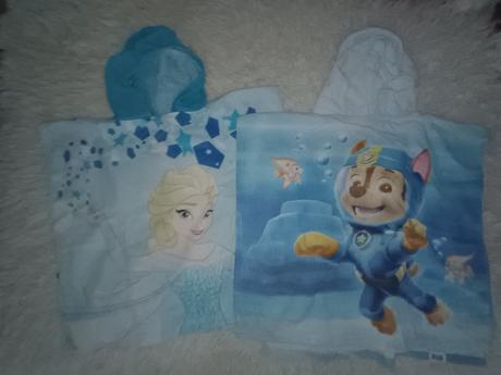 Detské pončo uteráky s kapucňou, 