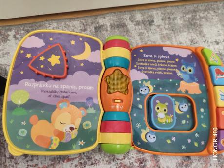 Knižka vtech, psík tiny love,