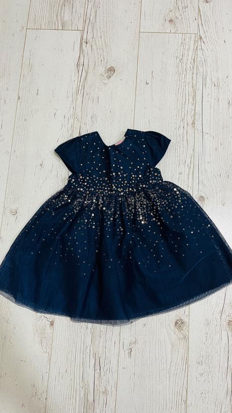 Šaty tmavomodré 86, pepco,86