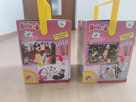 Masa a medved puzzle, 