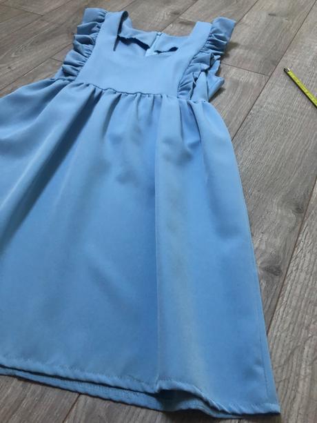 Damske modré saty uni, m